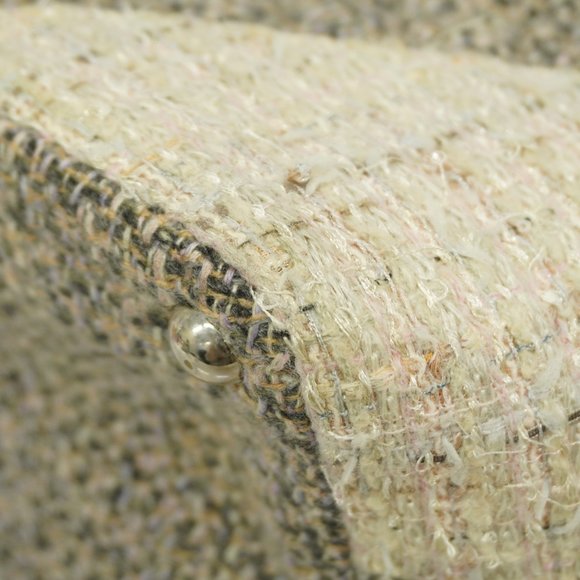 Chanel Tote Bag Cambon Tweed Grey Women's - Picture 11 of 16